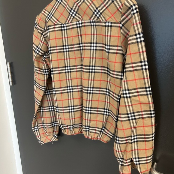 The Bay S NWT VINTAGE Check Plaid slight crop- yes this is NWT from 30 years ago - Picture 8 of 13